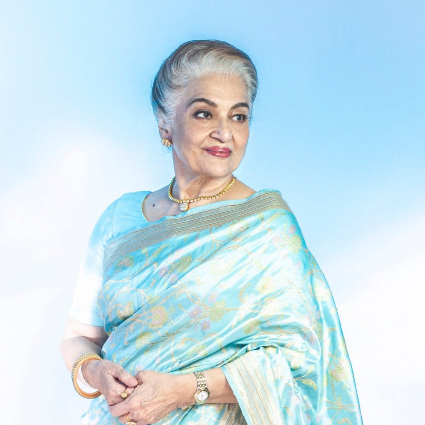 Classic Moissanite Silver Stud Earrings