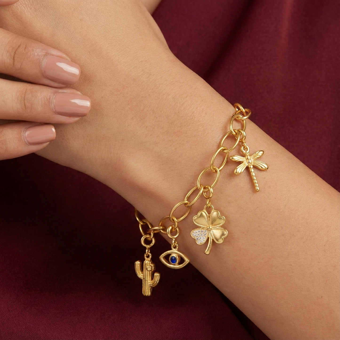 Paperclip Link Silver Bracelet