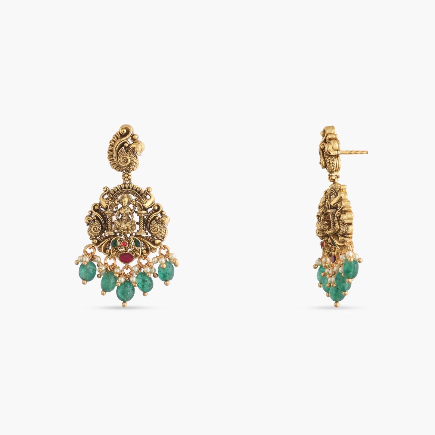 Shree Antique Temple Necklace Set