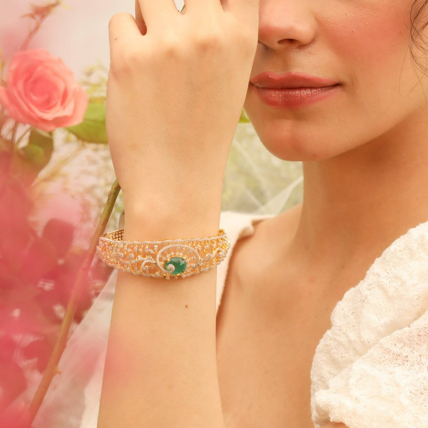 Classic CZ Silver Bracelet