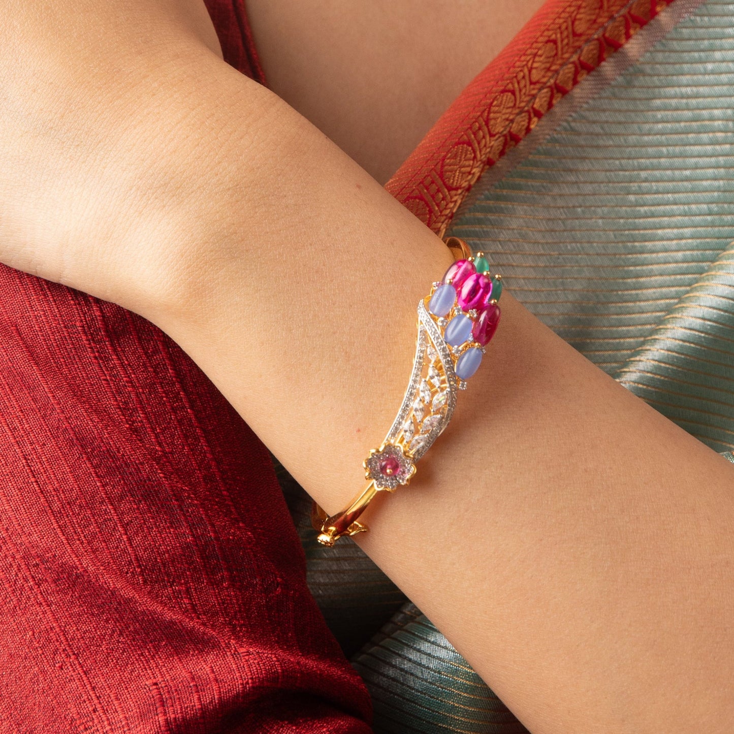 Lina CZ Silver Bracelet
