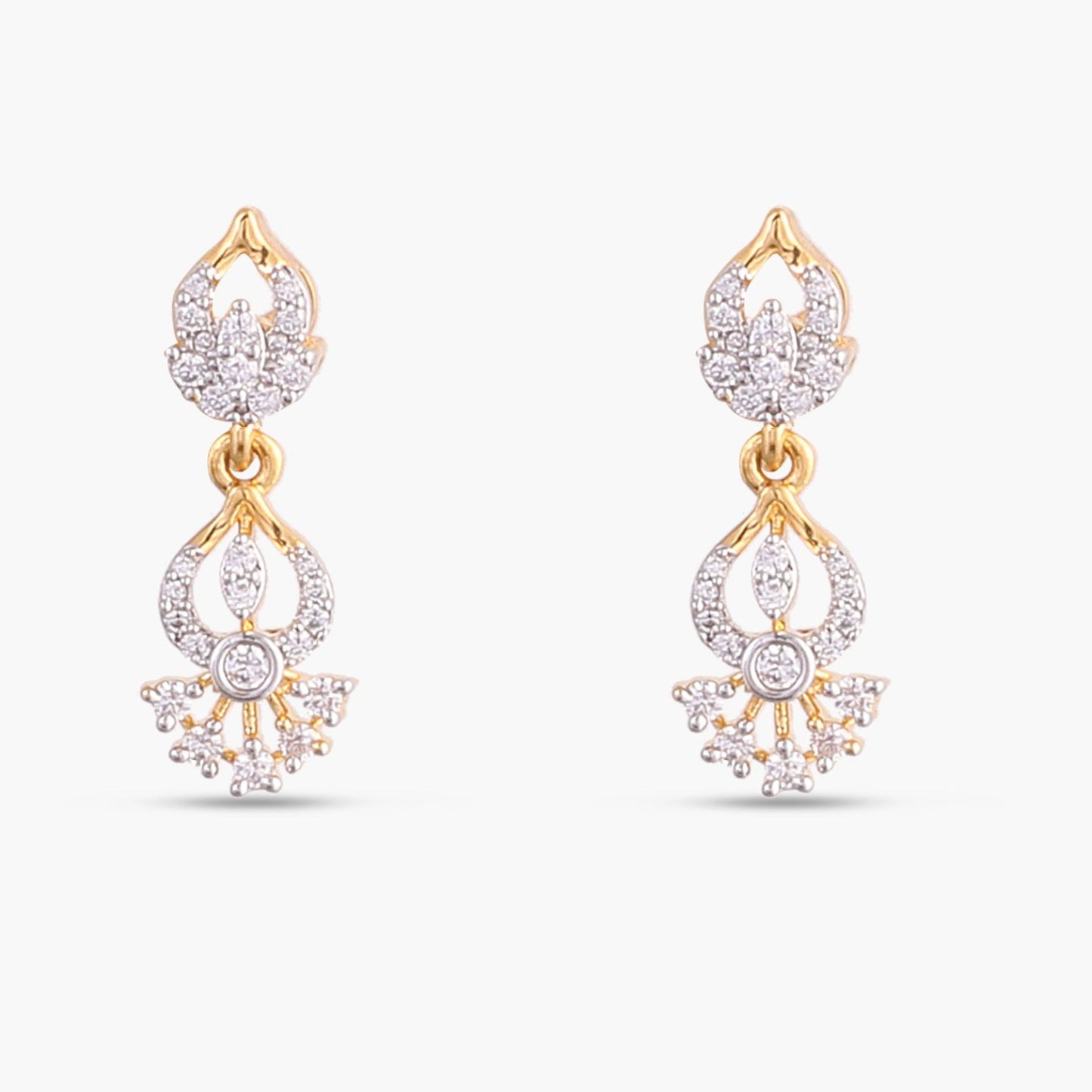 Twinkle CZ Silver Necklace Set