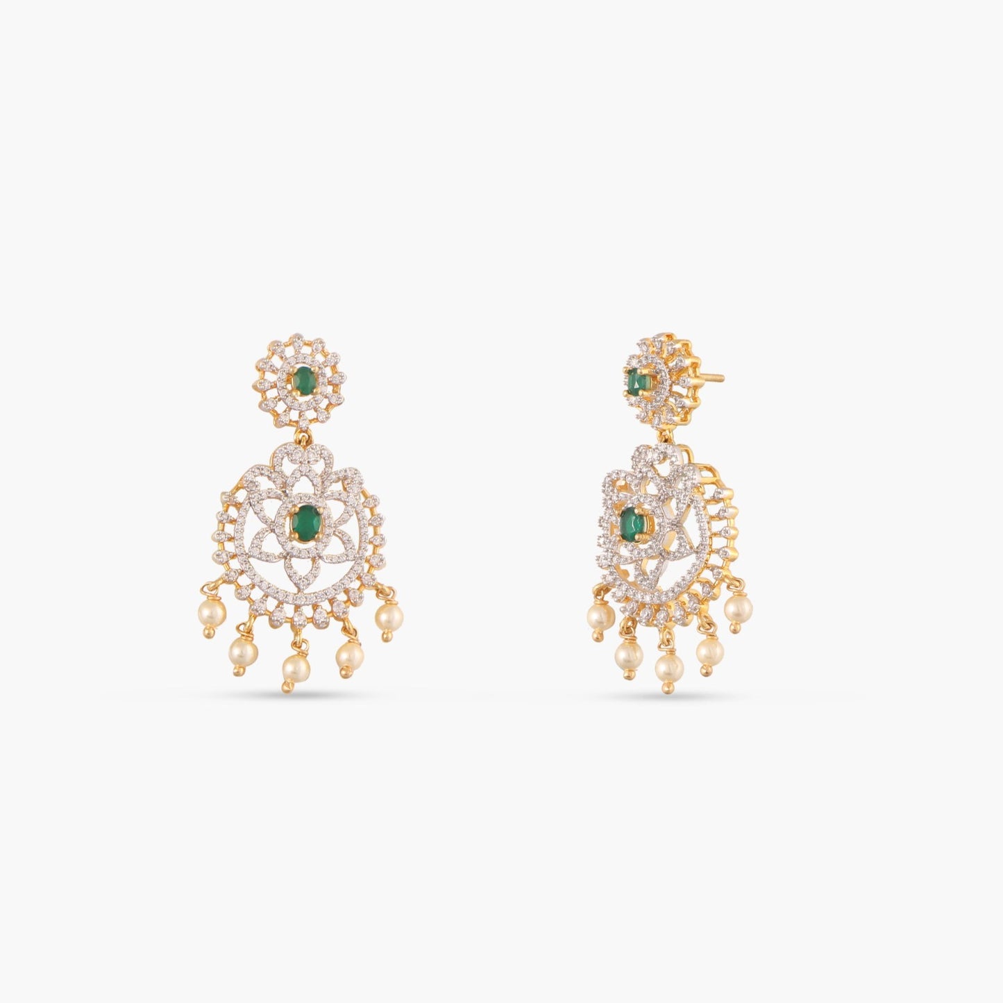 Jane CZ Silver Necklace Set
