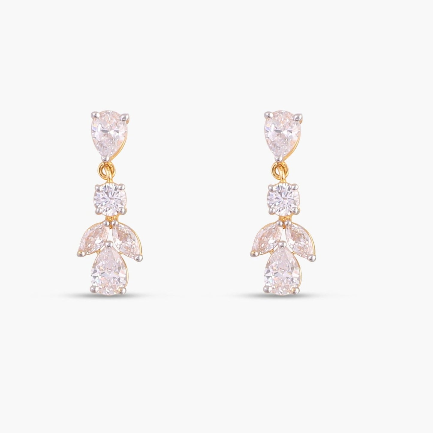 Stella CZ Silver Necklace Set
