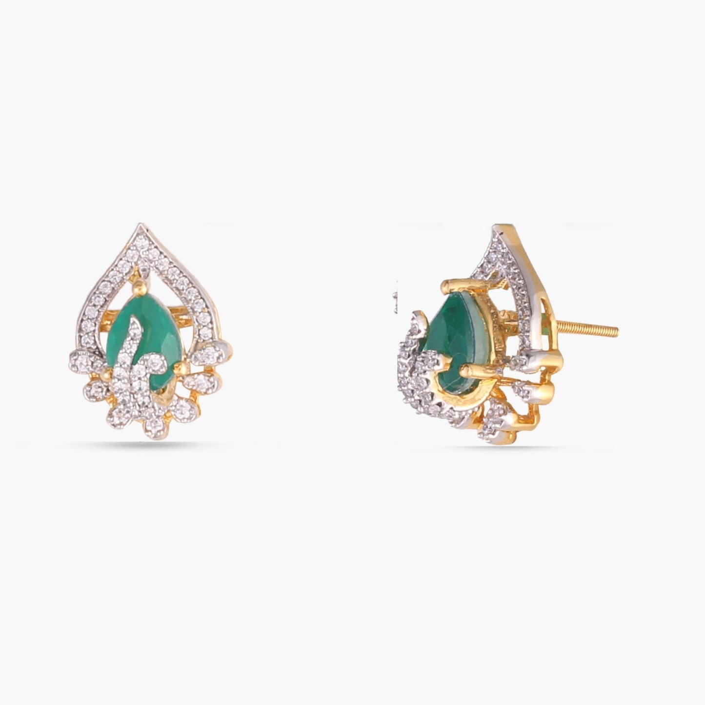 Elysian Elegance CZ Silver Pendant Set