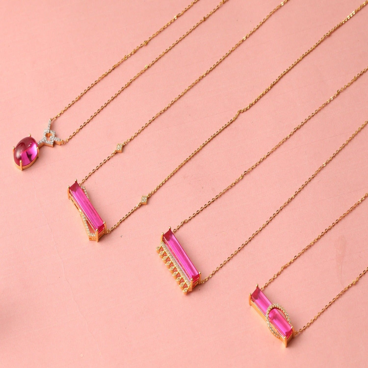 By Your Side CZ Statement Charm Silver Necklace