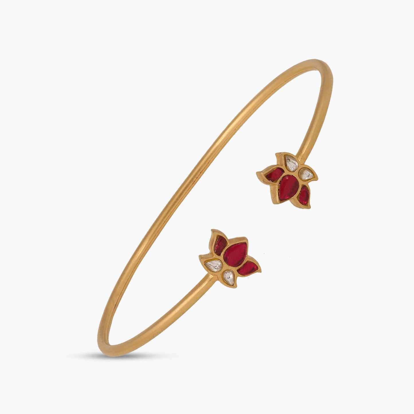 Kamal Jadau Silver Bracelet