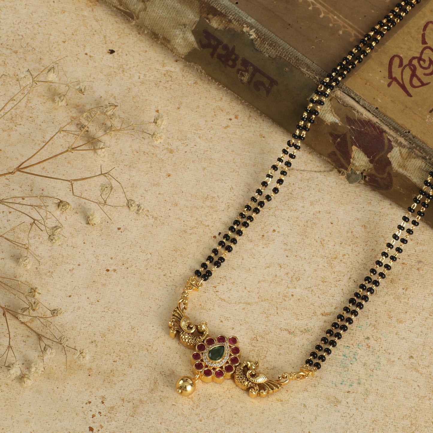 Serene Heritage Silver Mangalsutra