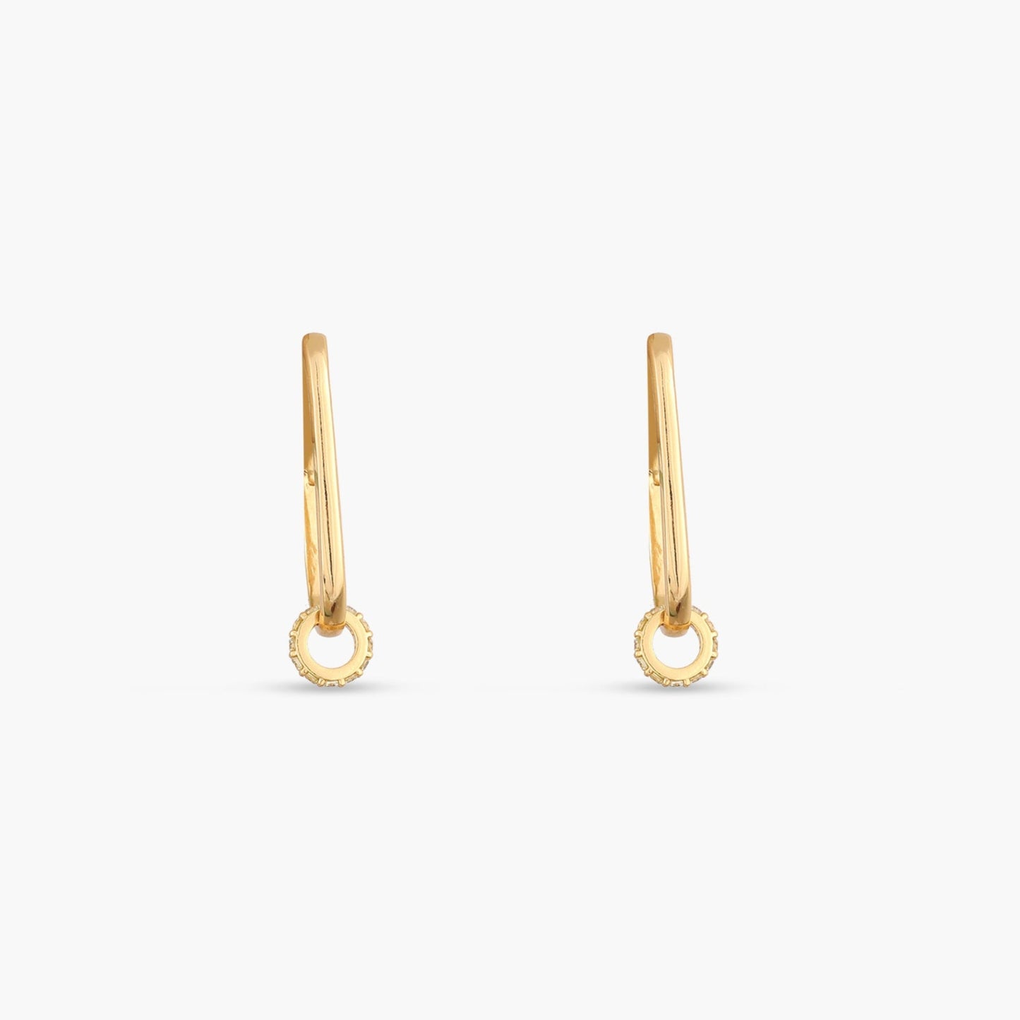 Circle of Love Yellow Silver Charm