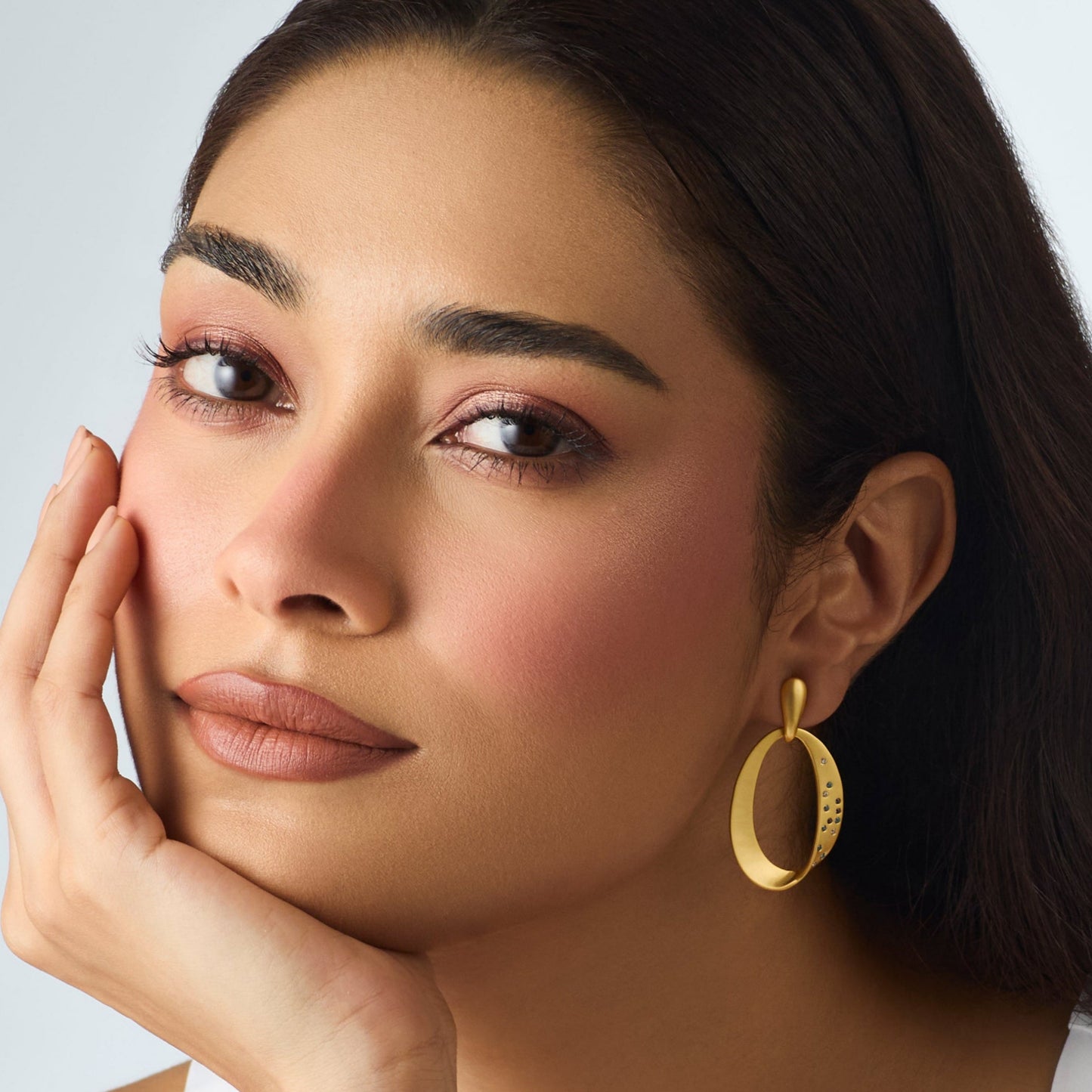 Coastline Orbelle Silver Drop Earrings