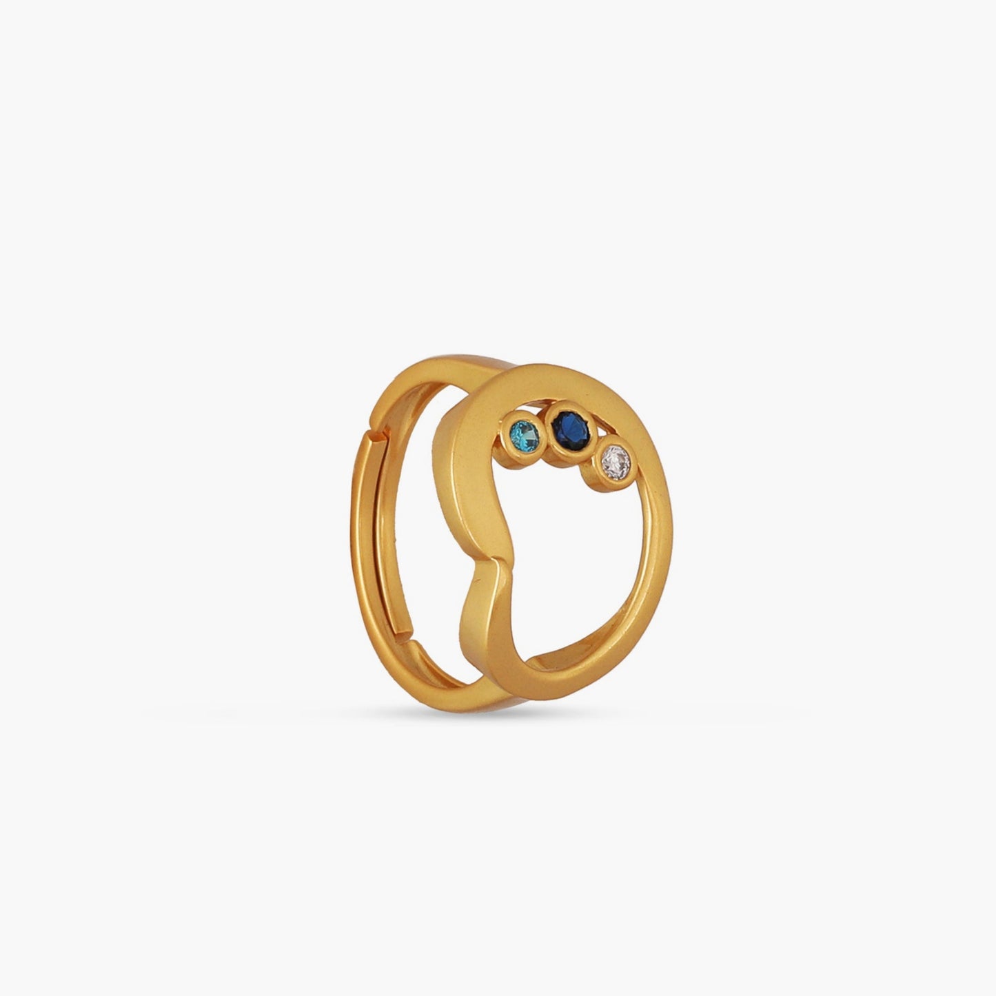 Coastline Oceana Silver Ring