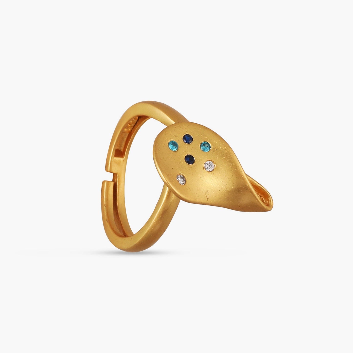 Coastline Seiche Silver Ring
