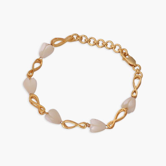 Tulip Infinity Silver Bracelet