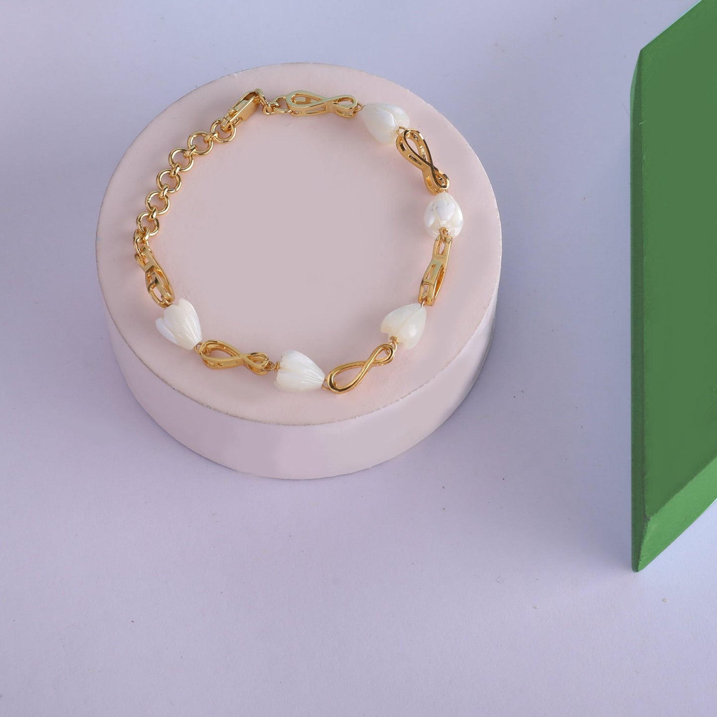 Tulip Infinity Silver Bracelet