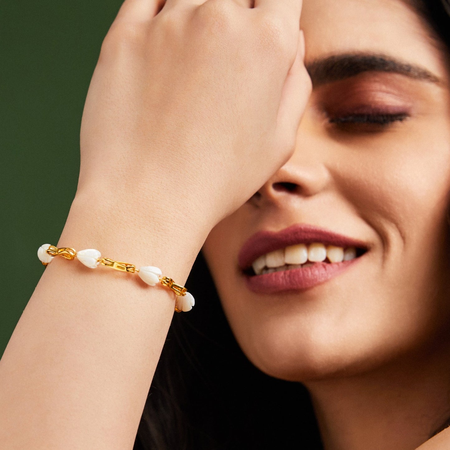 Tulip Infinity Silver Bracelet
