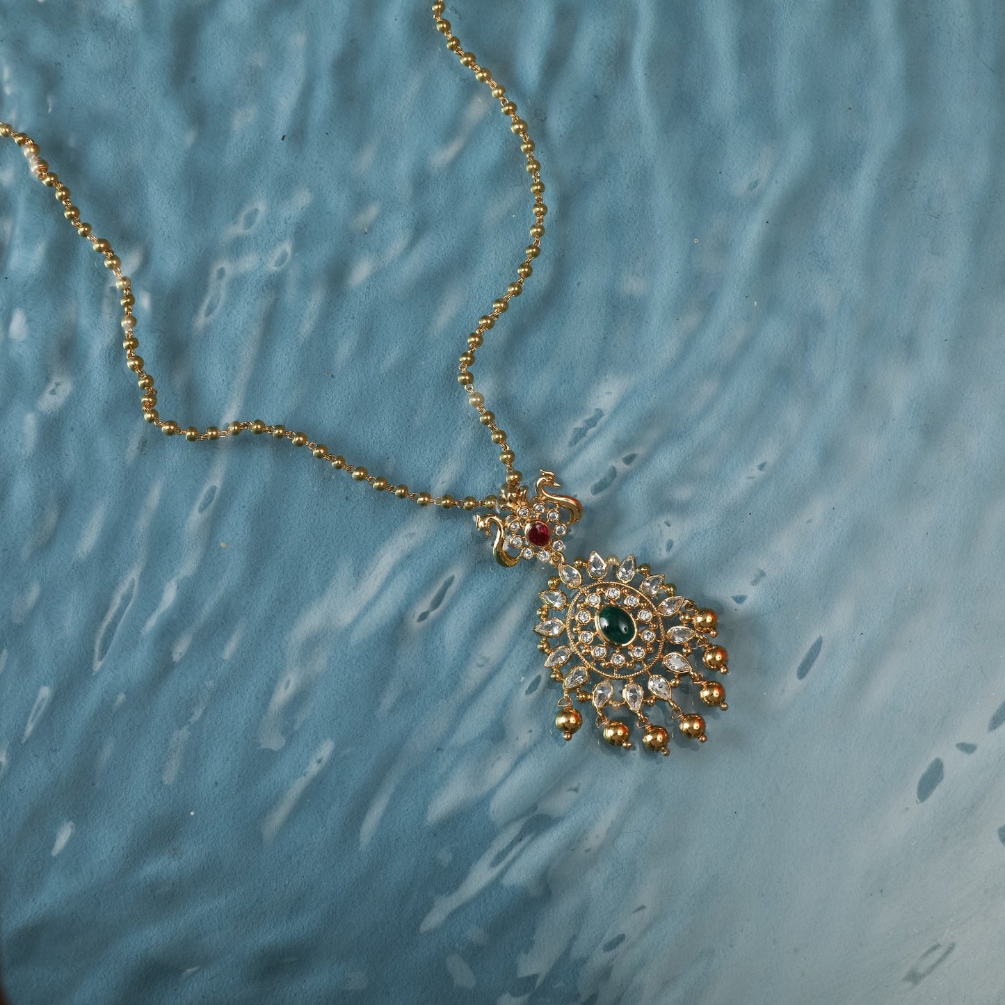 Marie Gold-Plated Silver Pendant