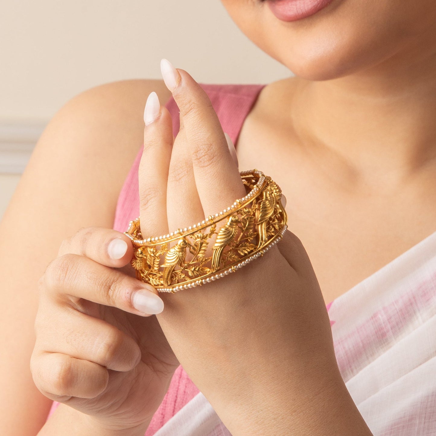 Suvarna Silver Bangles