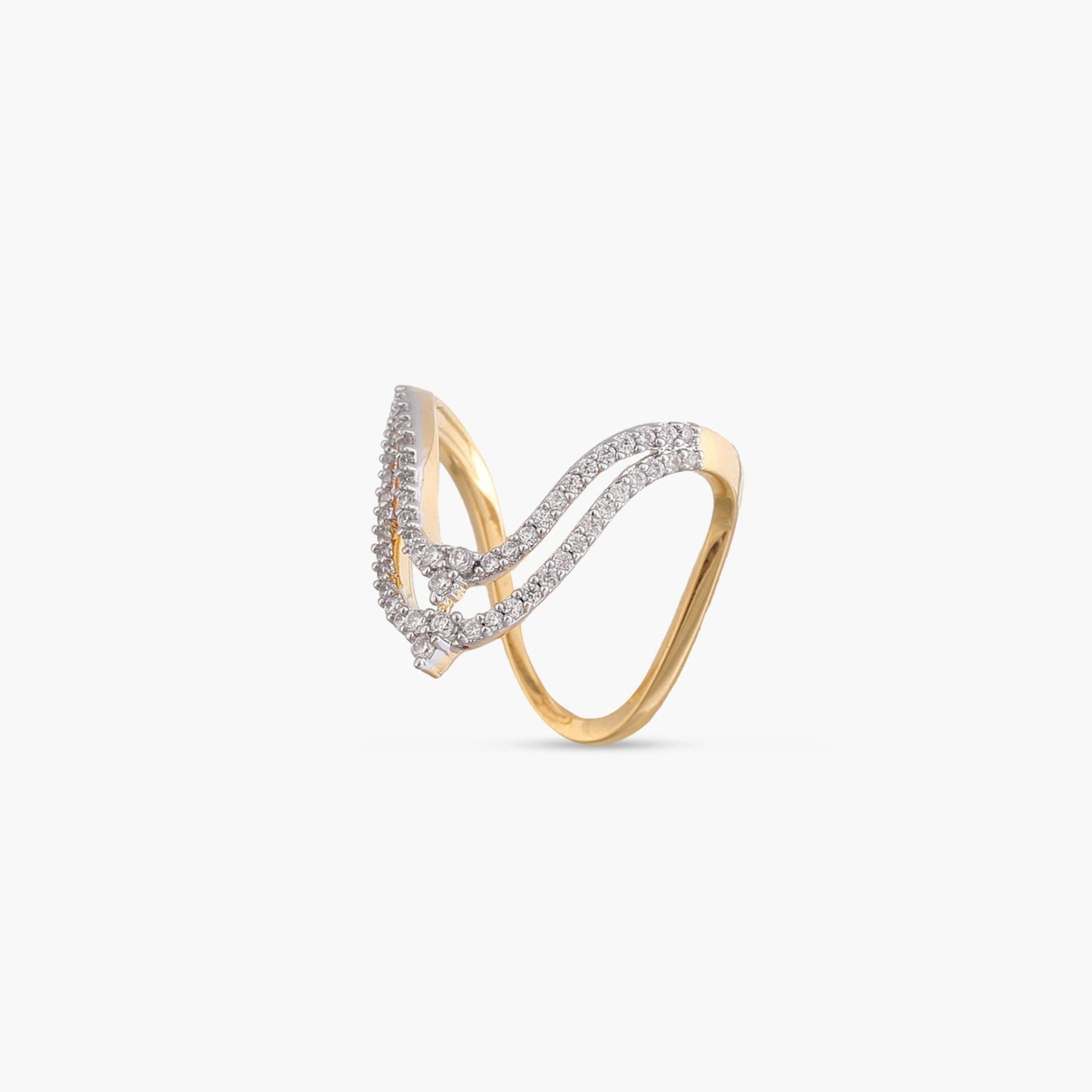Diya CZ Vanki Silver Ring