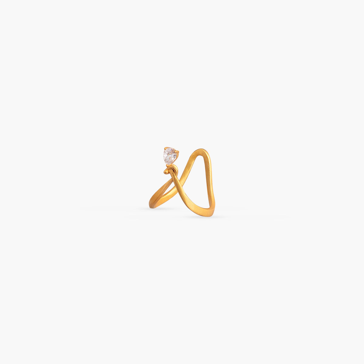 Elin CZ Silver Vanki Ring