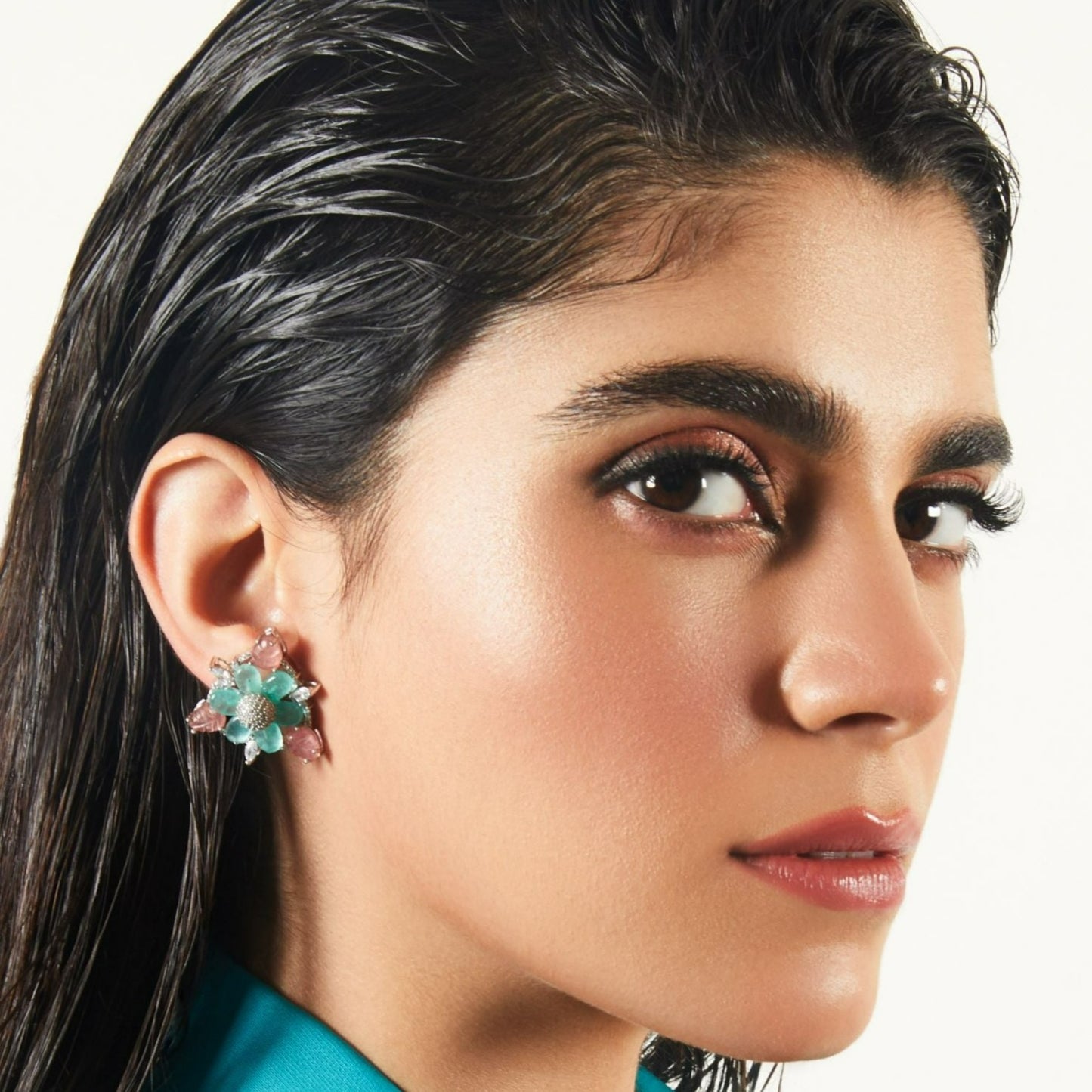 Garden Blooms CZ Studs