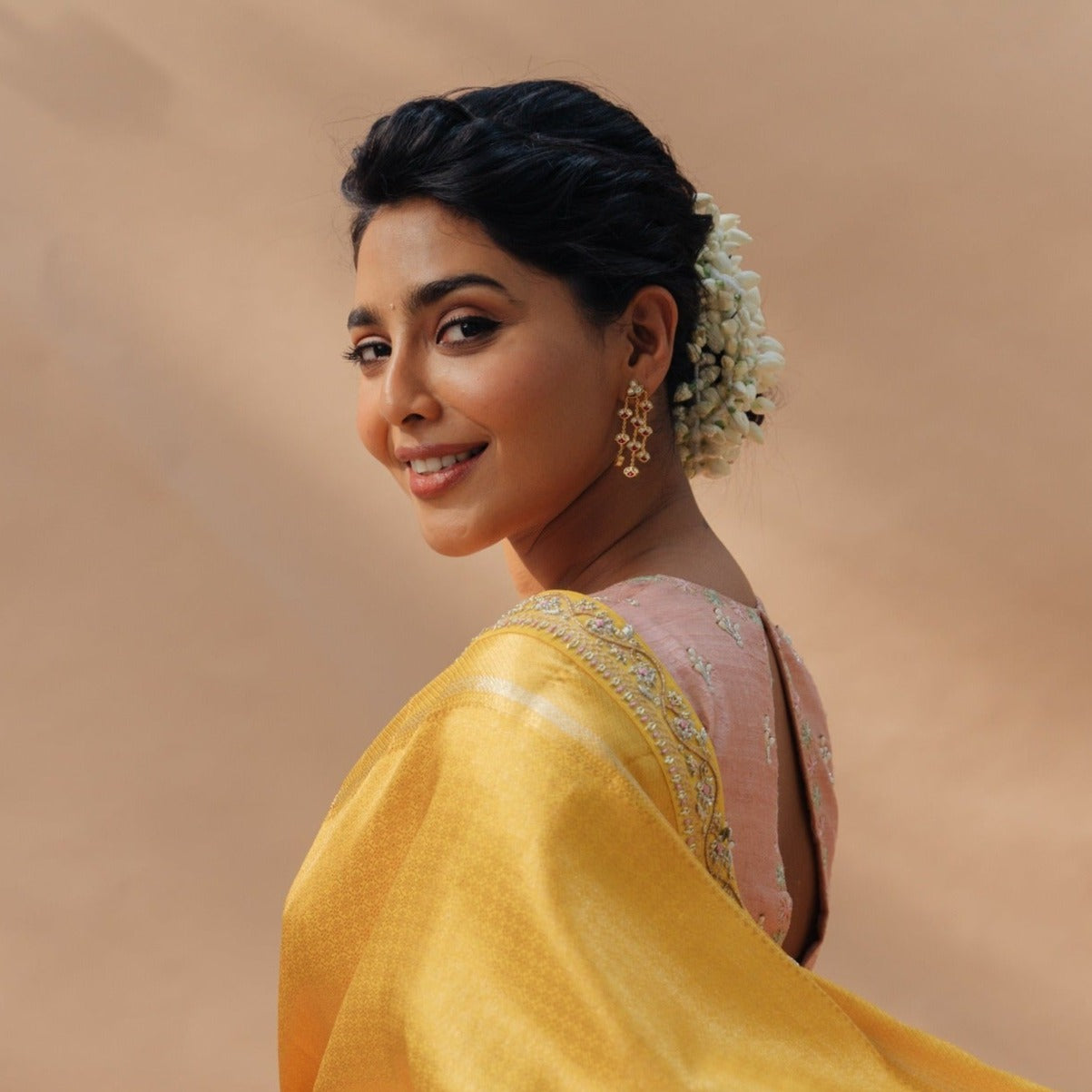 Sadya Gold Plated Sterling Silver Earrings