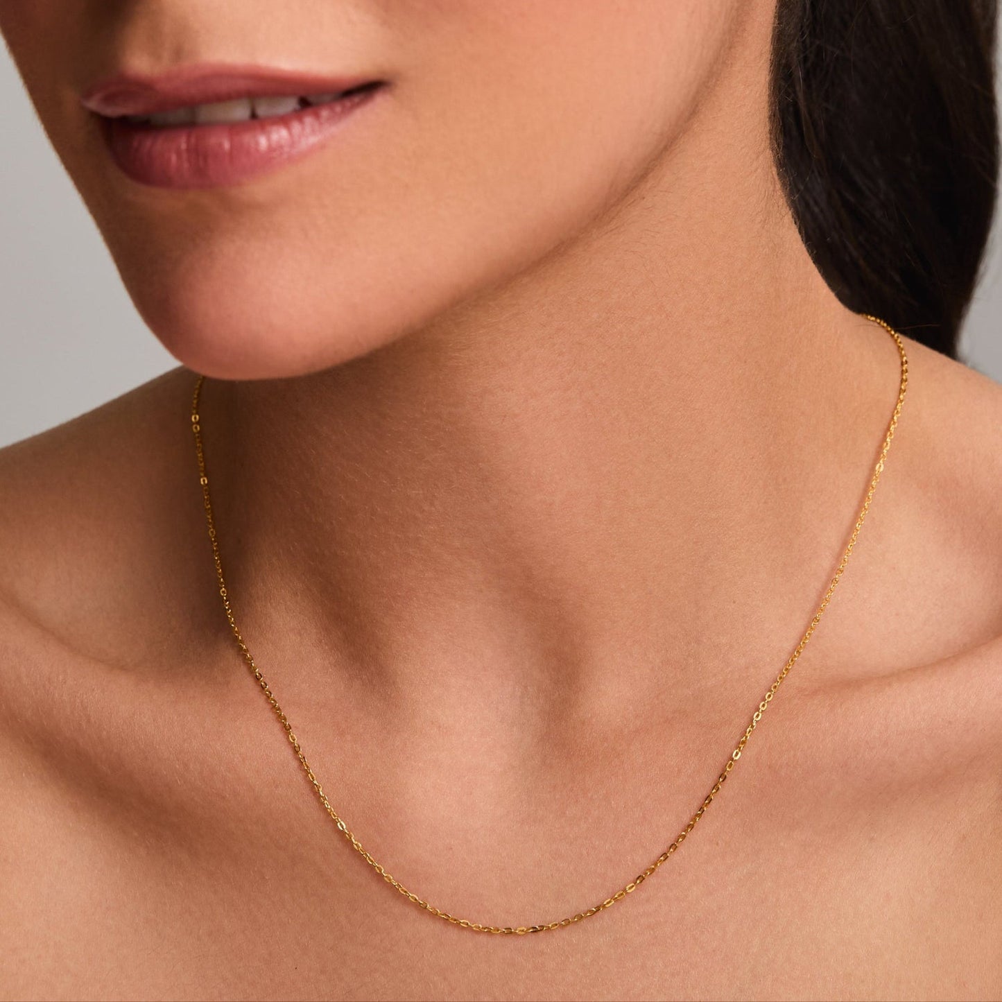 Lustre Silver Cable Chain