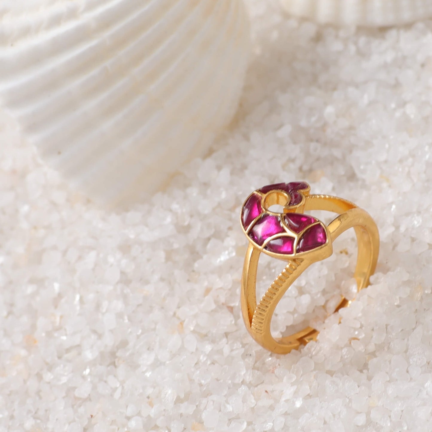 Matsya Silver Ring