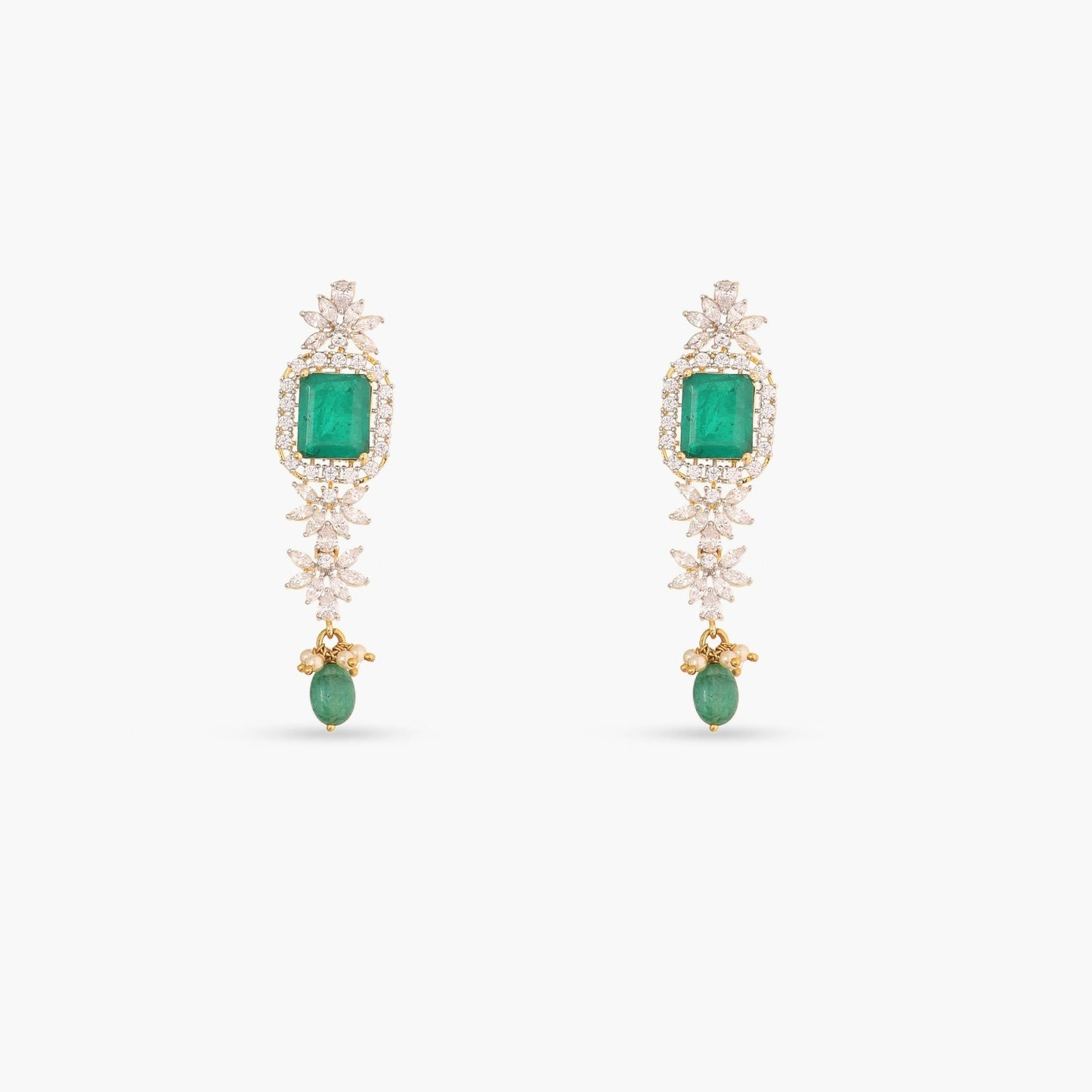 Rohati CZ SILVER Pendant Set