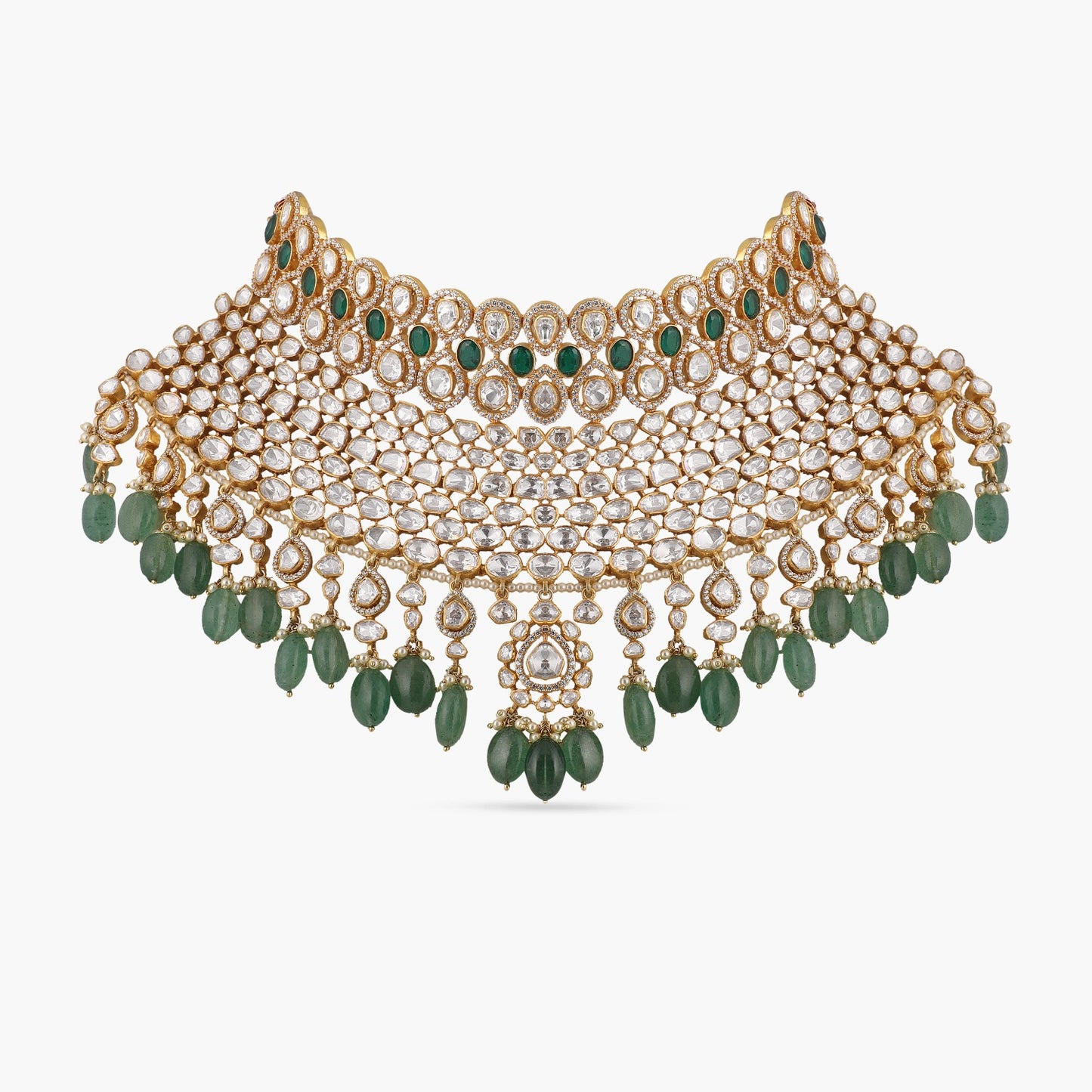 Nivriti Moissonite Silver Choker