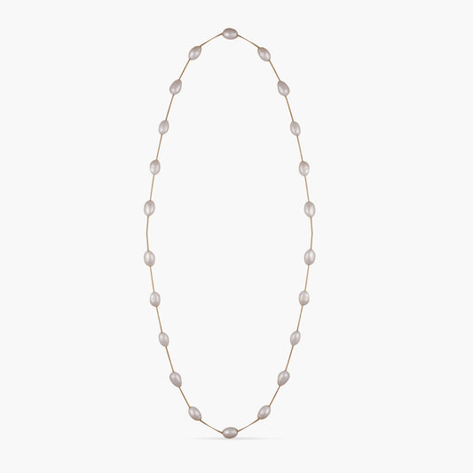 Delicate Pearl Silver Strand