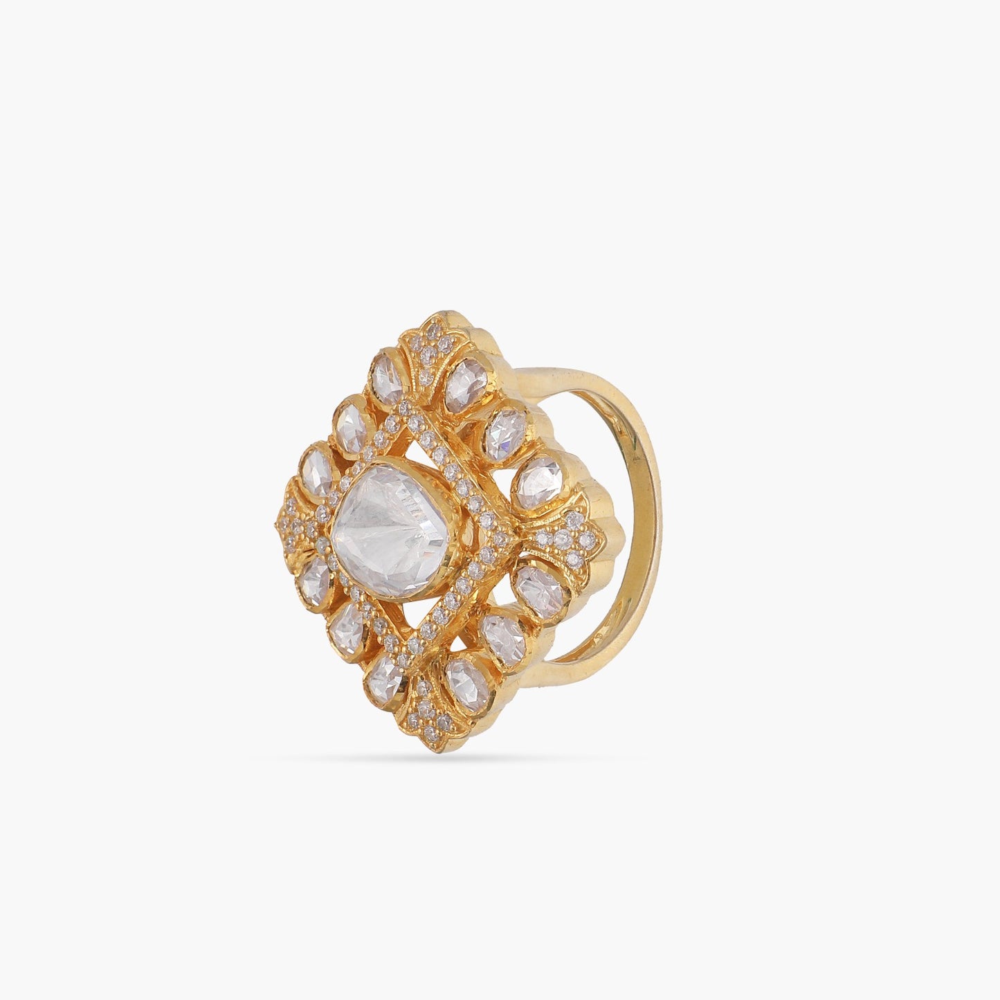 Samaya Moissanite Silver Finger Ring