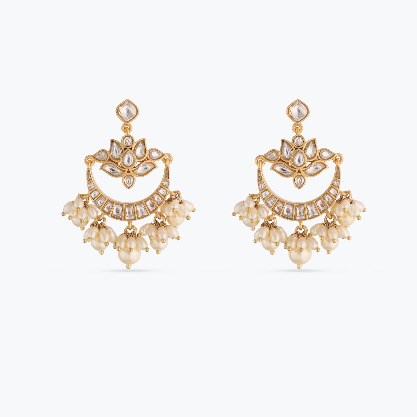 Shobana Gold Plated Silver Earrings