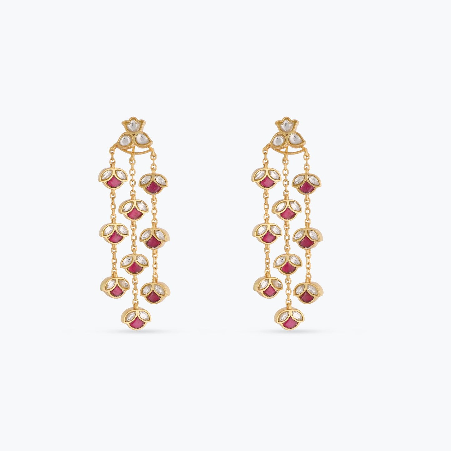 Sadya Gold Plated Sterling Silver Earrings