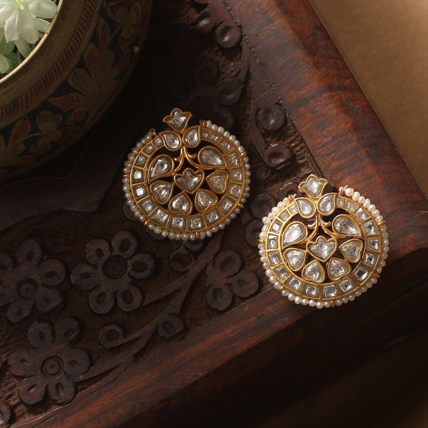 Udyana Sterling Silver Earrings