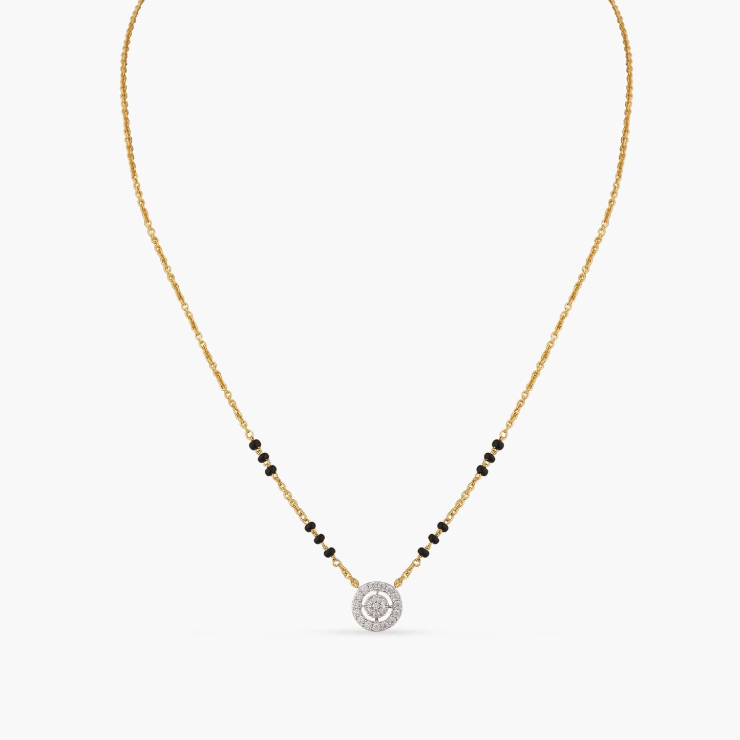 Forever Elegant CZ Silver Mangalsutra