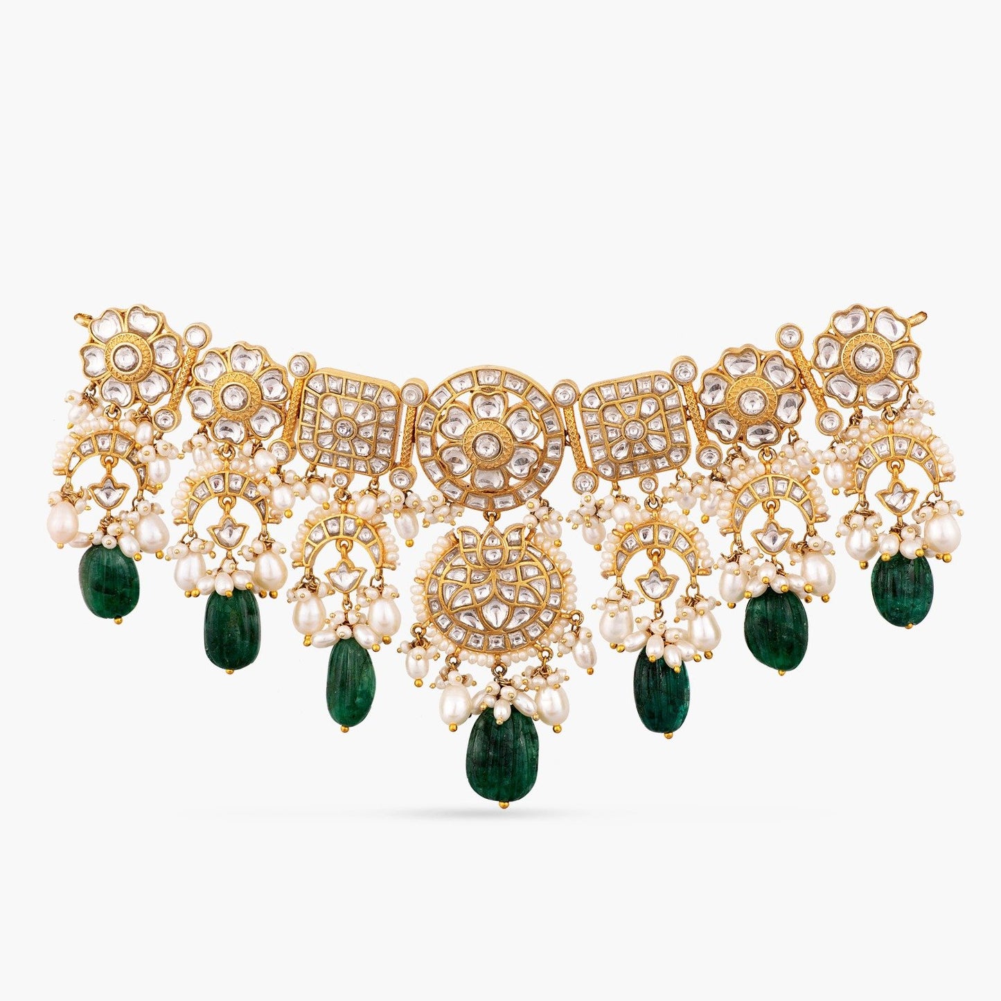 Mahisi Jadau Silver Choker