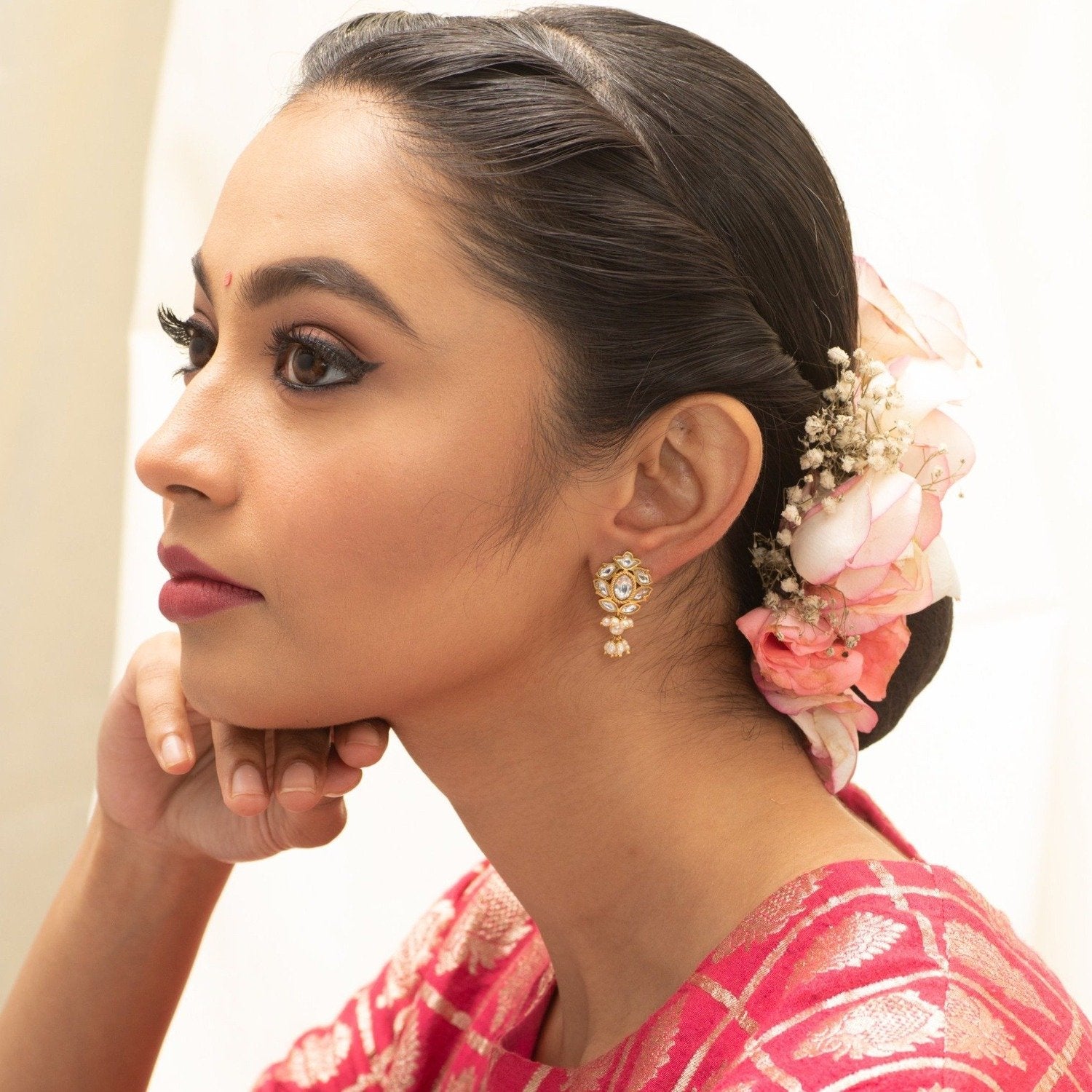 Shiltah Silver Drop Earrings