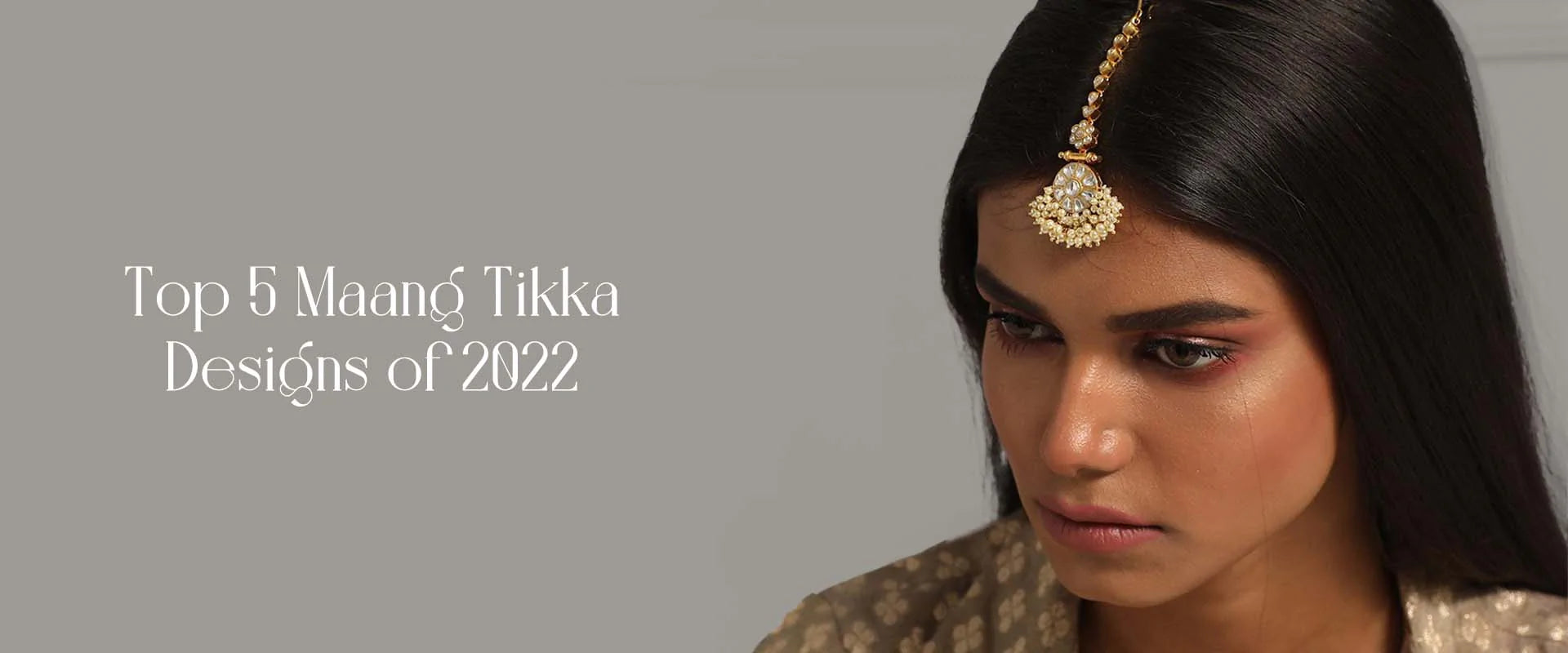 Maang tikka 2025 design image