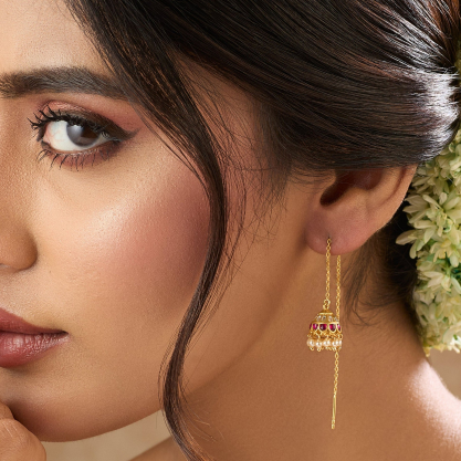 What Type of Silver Earrings Work Best with Karwa Chauth Outfits?