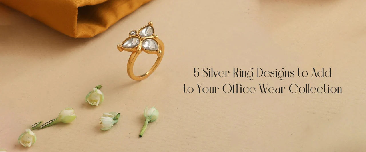 5 Silver Ring Designs to Add to Your Office Wear Collection
