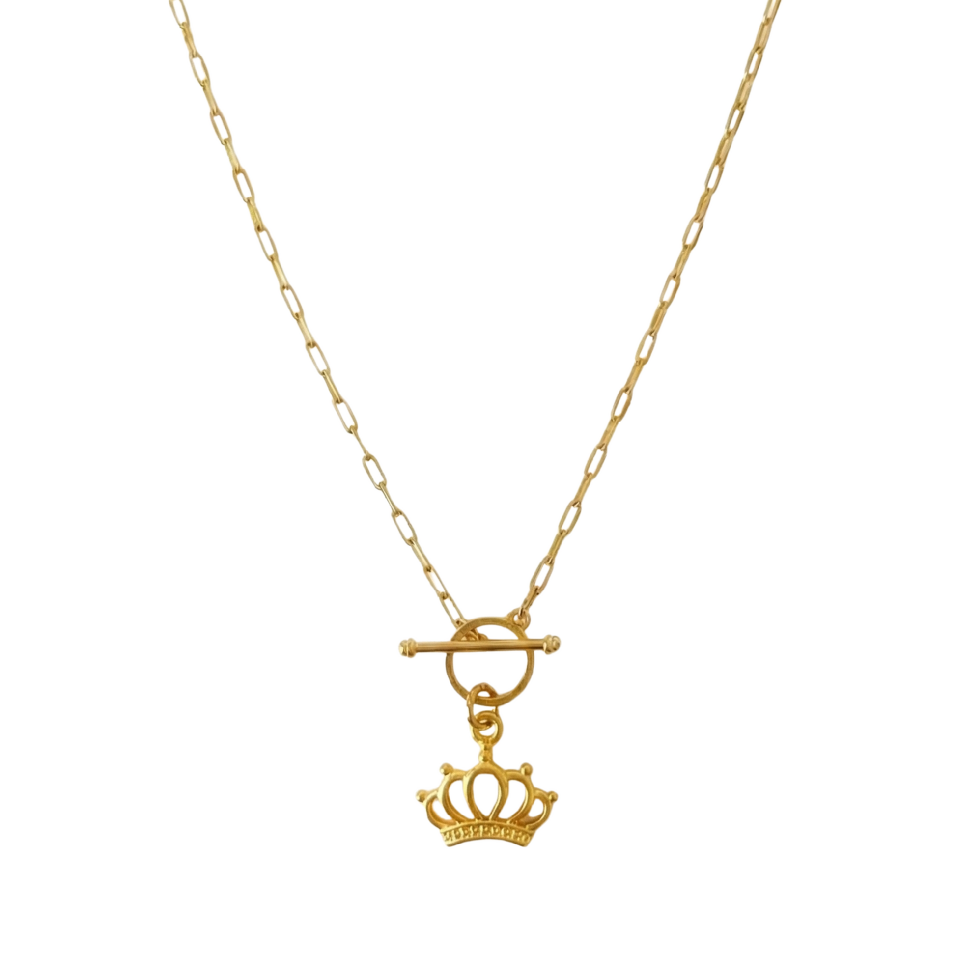 Royal Crown Silver Charm