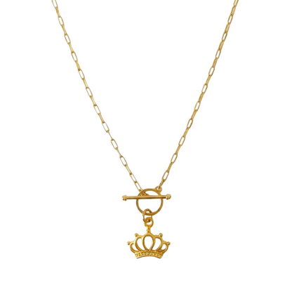 Royal Crown Silver Charm