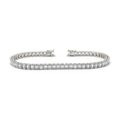 Classic CZ Silver Tennis Bracelet