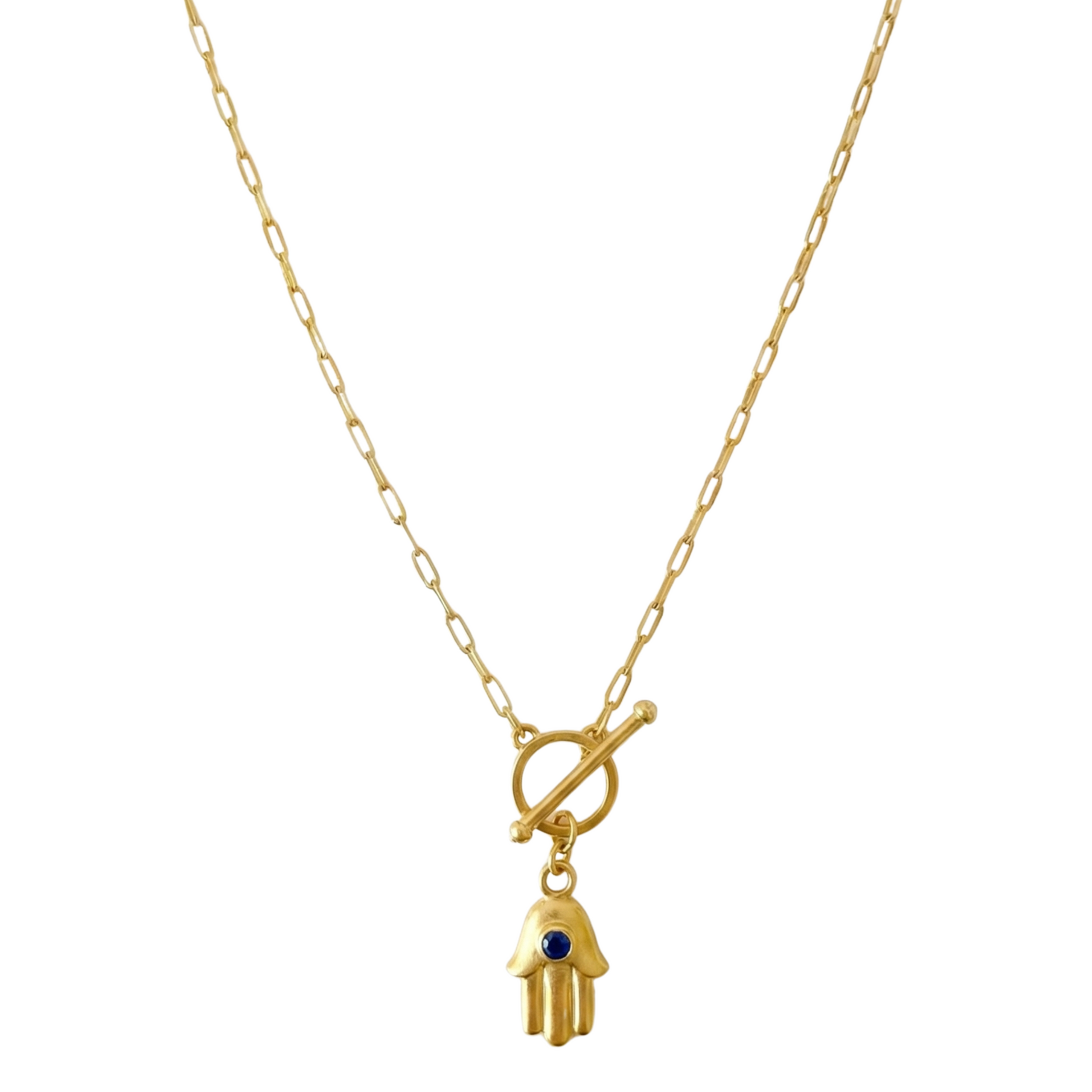 Mystical Hamsa Silver Charm