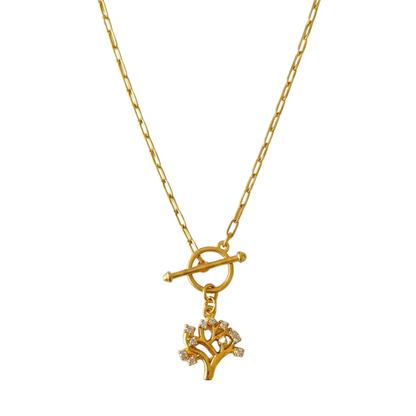 Tree of Life Silver Charm