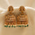 Revati Antique Silver Jhumka Earrings