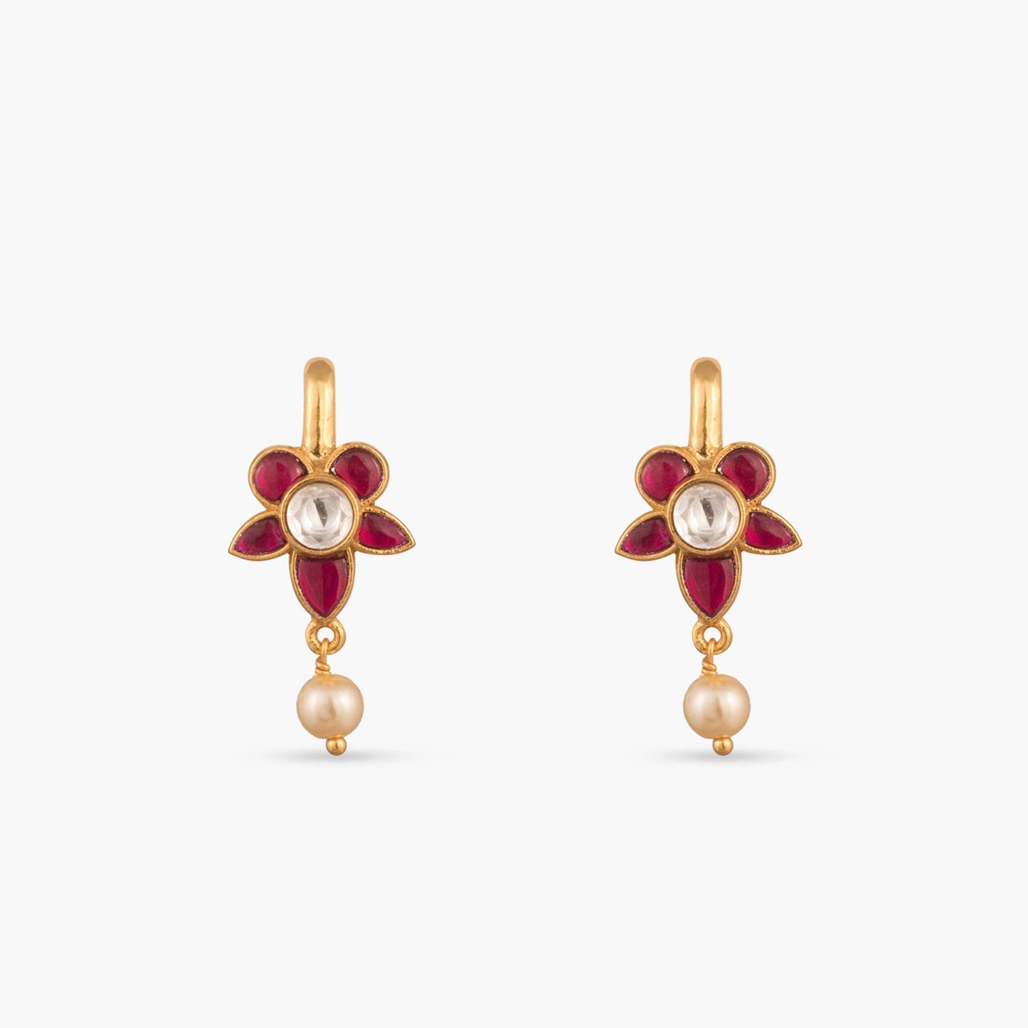 Ruhi Silver Bugadi Earrings