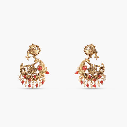 Manohar  Antique Silver Pendant Set