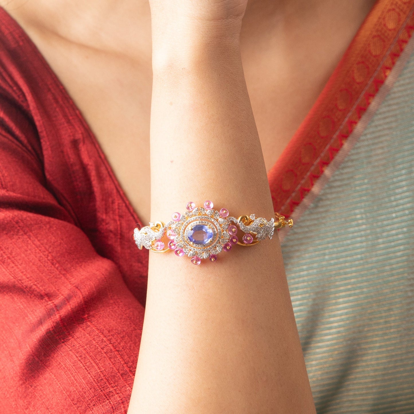 Aileen CZ Silver Bracelet