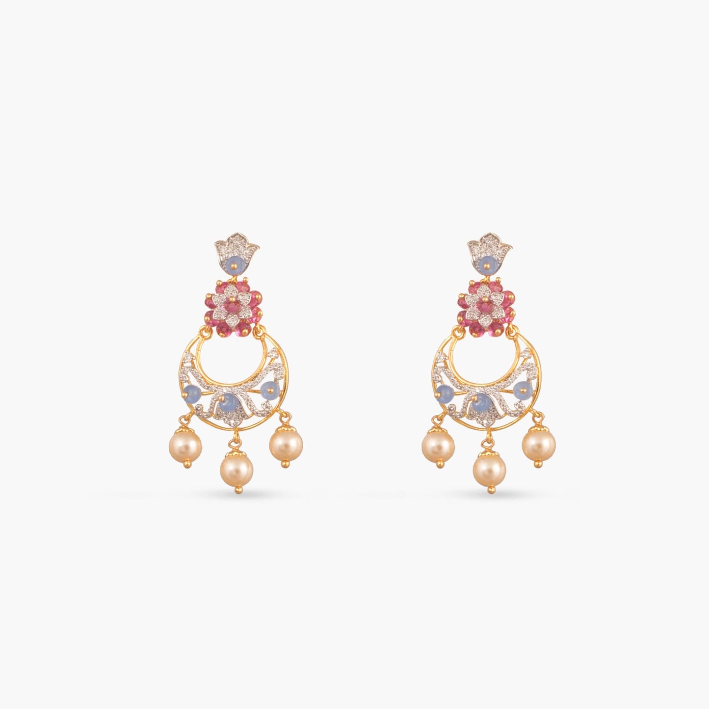 Kiara CZ Silver Necklace Set
